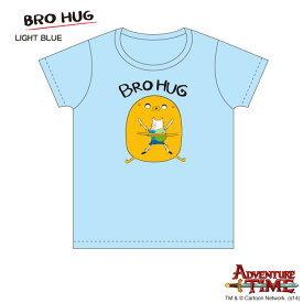 Tシャツ キッズ（140cm） ブロハグ（ライトブルー） /アドベンチャータイム　Adventure Time