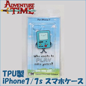 iPhone7/7s TPU���X�}�[�g�t�H���J�o�[ BMO�r�[�� / �A�h�x���`���[�^�C�� Adventure Time