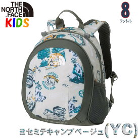 ノースフェイス キッズ＆ベビー リュック 【2-4歳】【8L】ホームスライスNorth Face【出産祝い男の子女の子未就学児バッグ通園用アウトドアブランド子供用】