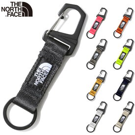 送料込価格 ノースフェイス カラビナ付きキーホルダー North Face おしゃれアウトドアブランド