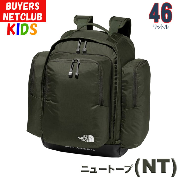 楽天市場】リュック キッズ ノースフェイス サニーキャンパー【40+6L 