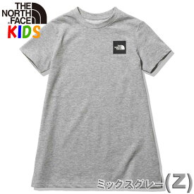 ノースフェイス キッズ ガールズ 半袖ワンピース【100-150cm】女の子アウトドアブランド ロングTシャツ North Face