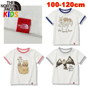 UEm[XEtFCX LbY I[KjbNRbg TVc Aj}eB[y100-120cmz j̎q̎qAEghAuh North Face Animal T-Shirt