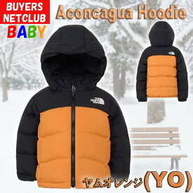 ベビー ダウンジャケット【80-90cm】アコンカグアフーディー2 ザ・ノース・フェイス North Face【男の子用 女の子用 カッコイイおしゃれアウター無地 防寒 はっ水 フード付き】