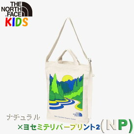 決算セール開催中 ノースフェイス キッズ トートバッグ【34x28cm】North Face【オーガニックコットン 男の子女の子アウトドアブランドおしゃれカッコイイ ショルダーバッグ】