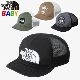 ザ・ノース・フェイス ベビー帽子キャップ スクエアロゴメッシュ North Face 【男の子女の子 子供用 キャンプ アウトドア ベビーサイズ】
