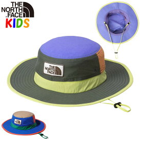 ザ・ノース・フェイス キッズ【47-56cm】ホライズンハット North Face【帽子UVケア 男の子 女の子 子供用 キャンプ アウトドア ジュニアサイズ】