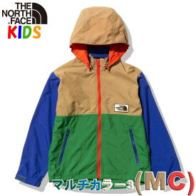 ノースフェイス キッズ【100-150cm】コンパクトジャケット North Face 長袖 無地 男の子用 女の子用 パーカーキャンプアウター フード付き おしゃれアウトドアブランドカッコイイ アウター キャンプ Kids Compact Jacket