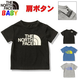 ザ・ノース・フェイス ベビー【80-90cm】 半袖Tシャツ ドスクエアロゴ【オーガニックコットン使用】男の子 女の子 アウトドアブランド おしゃれ North Face