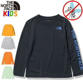 ノースフェイス キッズ【100-150cm】長袖Tシャツ TNFビーフリーNorth Face【男の子女の子アウトドアブランドかっこいい】