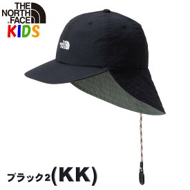 ザ・ノース・フェイス キッズ帽子キャップ【47-56cm】ポホノサンシールド North Face【男の子 女の子 日よけ UV 日除け 熱中症対策 子供用 キャンプ アウトドア 】