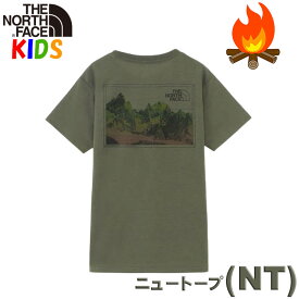 ノースフェイス キッズ【100-150cm】ファイヤーフライ難燃Tシャツ North Face【焚火キャンプ男の子女の子 おしゃれアウトドアブランド】