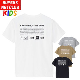 ザ・ノース・フェイス キッズ 半袖Tシャツ【160-100cm】ヒストリカルロゴ【男の子 女の子 オーガニックコットン使用 おしゃれ アウトドアブランド North Face