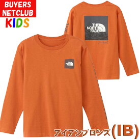 夏SALE ザ・ノース・フェイス キッズ 長袖Tシャツ【160-130cm】オーガニックコットン スリーブグラフィック North Face【男の子女の子おしゃれアウトドアブランドかっこいい】