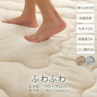 ＼ランキング入賞！POINT10倍／こたつ敷き布団 大判 厚手 ふわふわ フランネル 190*190 190*240 ラグ 正…