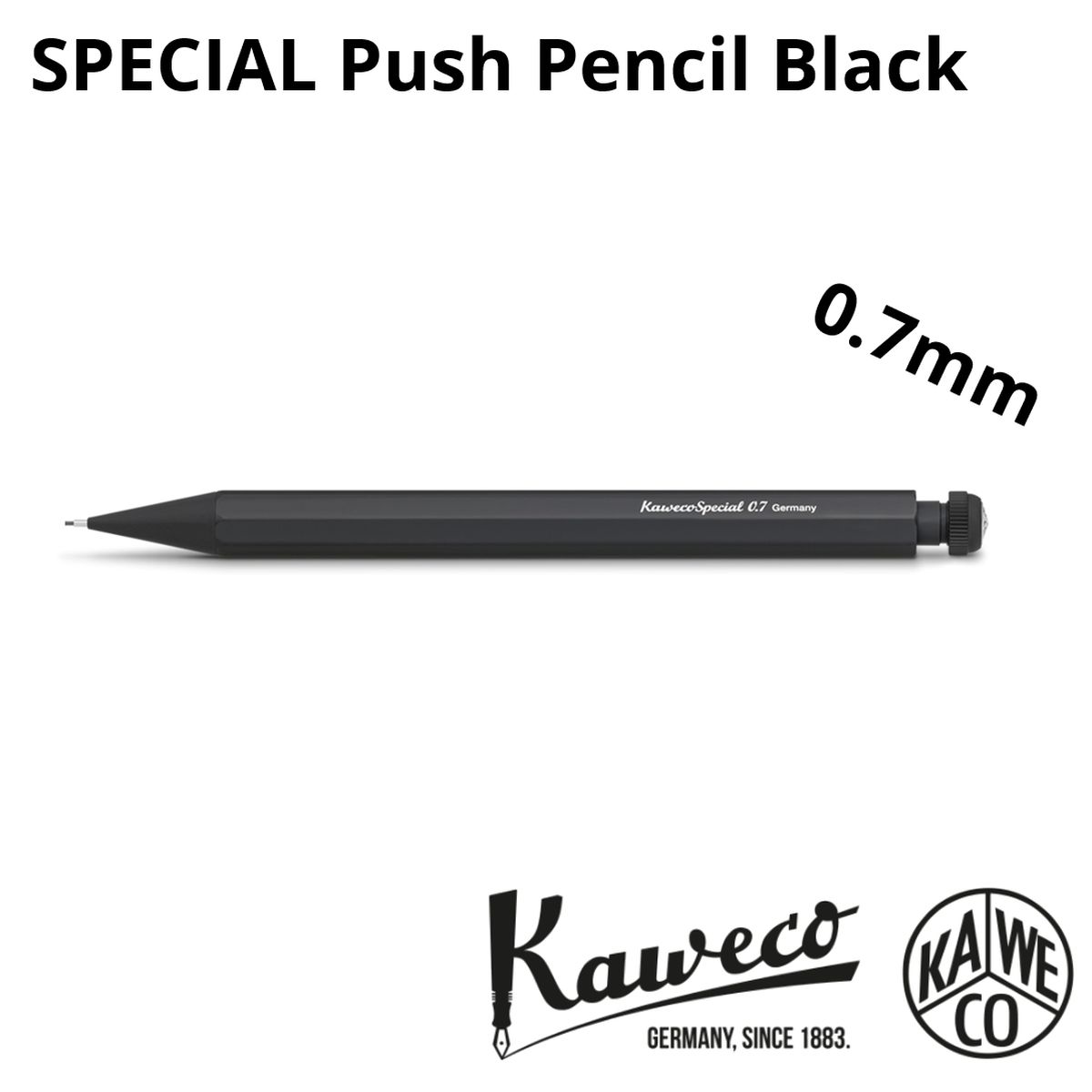 日本メーカー新品 手に最高にフィットする高級シャープペンシルの定番 KAWECO 保障 スペシャル 0.7mm KAWECO-PS-07 ペンシル