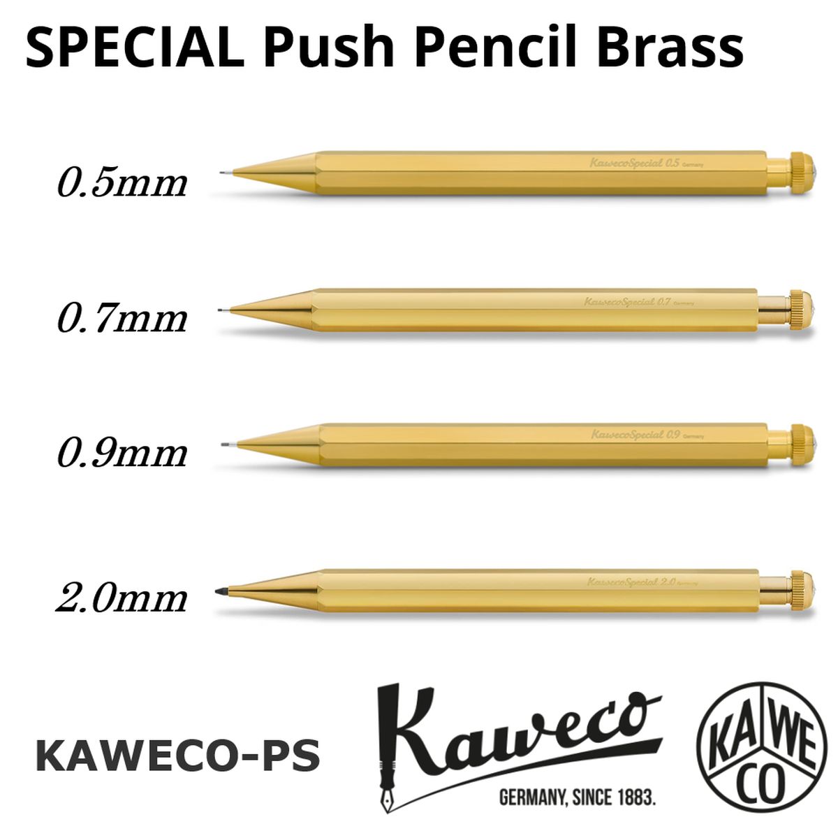 74％以上節約 カヴェコスペシャル ブラス Kaweco special 0.5mm solines.ec