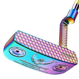 ゴルフクラブ ゴルフ パタークラブ メンズパター ゴルフパター 右手 カラー 外観 CNCプロセス CNCクラフト PUグリップ ヘッドカバー付き 33/34/35in
