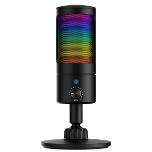 Faunow �}�C�N �R���f���T�[�}�C�N PC �p�}�C�N RGB���C�g �����^�b�`�~���[�g �J�[�f�B�I�C�h�w�� �v���O���v���C ���ʒ��� �w�b�h�z���ڑ��� YouTube ���C�u�z�M web��c �Q�[�������ɍœK