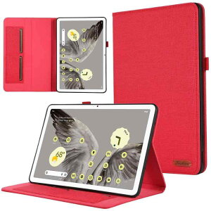 YCJDP �^�u���b�g�J�o�[ Google Pixel Tablet ��p�P�[�X 10.95 �C���` ���^ �y���z���_�[�t�� �����p���� �J�[�h���[�\ �S�ʕی� �Ռ��z�� �C�菝�h�~�i���b�h�j
