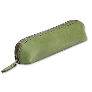 sumo56 ペンケース More レザーソムリエ監修 植物タンニンなめし 大きめ 三角ペンケース 革職人設計