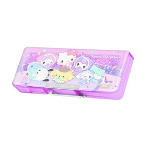 サンリオキャラクターズ コンパクト両面開きペンケース
