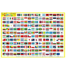世界の国旗 シール 196カ国対応 学習 国名入り 小学生 自由研究 万博 スタンプ帳 小型サイズ ミニ ステッカー 万国旗 NYANDELMO