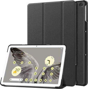 �Ή� FOR Google Pixel Tablet�i 2023�N�����j�p�̃P�[�X FOR Google Pixel Tablet �p�̕ی�J�o�[ �I�[�g�X���[�v�@�\ �J�o�[ �X�^���h�@�\�t�� �Ռ��z�� �ی�P�[�X �O�� ���^ ����PU ���U�[(�u���b