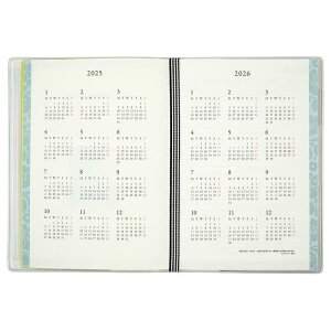 O[eBOCt fUCi[YMh 蒠 2025N B6 EBN[ \tgJo[ u[ CD-1308-DG (2025N1n܂)