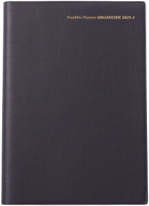 �t�����N�����E�v�����i�[ �I�[�K�i�C�U�[ 1��1�y�[�W PVC 2025�N4���n�܂� A5 �u���b�N 86482