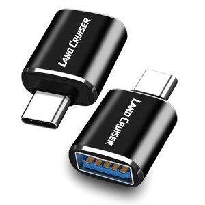 �yYamlten�z�����h�N���[�U�[ usb type-c �ϊ��A�_�v�^ 2�Z�b�g �����h�N���[�U�[ LAND CRUISER 150�n 200�n Type-C����USB�ϊ� USB3.0�ϊ��A�_�v�^ �[�d �f�[�^�]�� �ݒ�s�v ���������� ��
