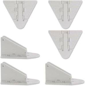 �����S���b�N�i��/6�Z�b�g/ABS�j�h�A���o�[���b�N ���⏕�� �����˃��b�N �K���X���X�g�b�p�[ �n�k���� �y�b�g�E�o�h�~ �q�� ���V ���S�΍� �]���h�� �w�͂��ݖh�~ �ȒP�C���X�g�[�� ��