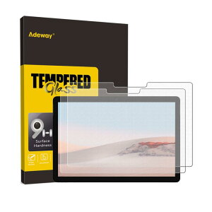 �y2������zAdeway Microsoft Surface Go 3/2/1�i2022�V�^�j10.5�C���` �Ή� �ȒP���� ���ɏ����悤�ȏ����� �K���X�t�B�����i2022�V�^�j���x�J�b�g�A�E�g �ϏՌ� �����K���X ���ɋ��� �ώw�� �d�x9H �w