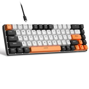 MageGee MK-Box �u���b�N�O���[ 68�L�[ ���J�j�J���L�[�{�[�h