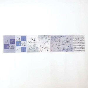 }Ntg MIFFY×bY ֕ |XgJ[h lCr[ W70×H14.8cm DBC-216