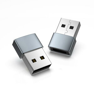 USB Type-C �ϊ��A�_�v�^ Type C�i���X�j to USB 2.0�i�I�X�j�}���[�d �f�[�^�]�� Windows 10 / Mac OS MacBook iPad Pro �ȂǂɑΉ�Type�^�C�v C����USB A�[�d��A�_�v�^�i2�j