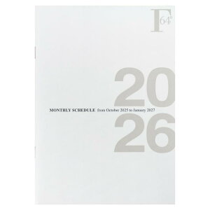 �L���N�g�E �蒠 2026�N 2025�N10���n�܂� FOBCOOP A5 �}���X���[ �� PBF48W26