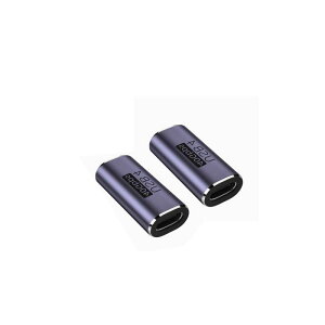 Type-C�ϊ��A�_�v�^ �W���^�C�v 2�Z�b�g USB4.0 40Gbps PD100W 8K@120Hz �o�� �A���~���� �����]�� �[�d �f�[�^�]�� �ėp C��-C��