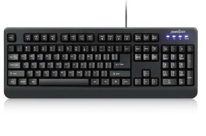 �؃��b�N�X PERIBOARD-517 �h�� �R�� �L�[�{�[�h �L�� �t���T�C�Y SGS�h���K�iIP 65�擾 �p��z�� (�u���b�N)
