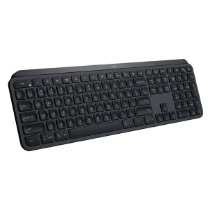 Logitech MX Keys Advanced Wireless Illuminated Keyboard, Black (920-009295)�y���s�A���i�z