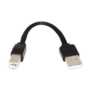 chenyang USB 2.0 �V���[�g�t���b�g�P�[�u���AUSB 2.0 �^�C�vA�I�X����^�C�vB�I�X 4���C���[ 5V 2A �[�d�f�[�^�����V���R���P�[�u�� 4�� 30AWG 13cm