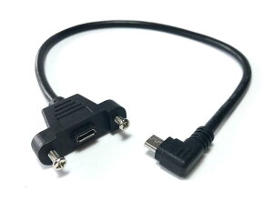 Access �y �p���}�E�����g�^�C�v �EL�^ �z Micro USB2.0 �����P�[�u�� 30cm 5�s�� 5�c�� �f�[�^�]���[�d�Ή� �}�C�N��USB L�� �����P�[�u�� EM7P-RL