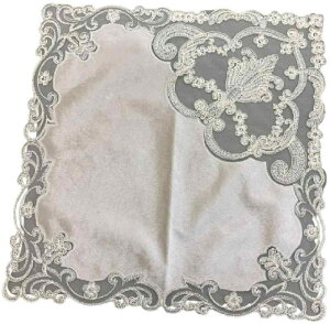 �G���K���g�C���e���A(Elegant Interior) �y �t�����`���[�X �e�[�u���Z���^�[ �z �x�[�W�� 40×40cm �h�C���[ �e�[�u�������i�[ �e�[�u���N���X �h�J 12219TC