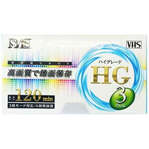 �Z�{���쏊 �r�f�I�e�[�v VHS (3�{�Z�b�g) �W�����[�h120�� 3�{���[�h�Ή� 6���Ԙ^�� VT-HS1203P
