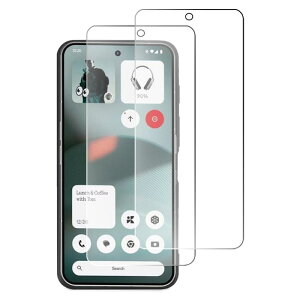 �y2���Z�b�g�z FOR Nothing Phone 3 2025 �t�B���� �����K���X ���Ɏq�� FOR Nothing Phone 3 2025 �K���X�t�B���� �S�ʕی� �d�x9H ��U�h�~ �w��h�~ �����z�� �C�A�h�~ �t���ی�t�B����