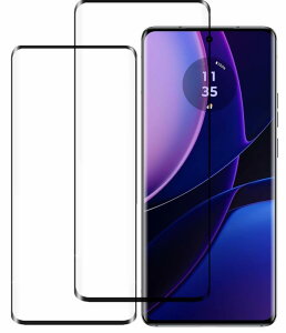 �y2���Z�b�g�z�K�p Motorola edge 40 �K���X�t�B���� �w��F�ؑΉ� 3D�Ȗ� �S�ʕی� �K�p moto edge 40 �����K���X�t�B���� �t�B���� ���{�f�ސ� �K���X�J�o�[ �����ߗ� �ώw�� ������ 3D ���E���h�G