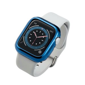 �G���R�� Apple Watch (�A�b�v���E�H�b�`) �P�[�X �o���p�[ 40mm [Apple Watch SE2 SE 6 5 4 �Ή�] ���^���b�N�f�U�C�� �\�t�g �t�B�������p�� �l�C�r�[ AW-20SBPUNV