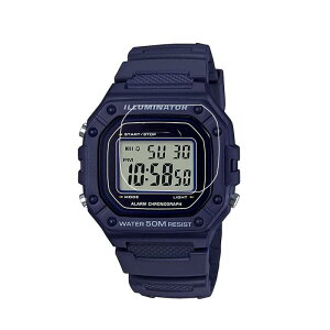 Zshion �t���ی�t�B���� Casio W-218H �V���[�Y �p �����^ �����ߗ� �C�A�[�� ���˖h�~ �S�ʕی� �ȒP�ɓ\��܂�W-218H ��p�ی�t�B����[3 ���p�b�N]