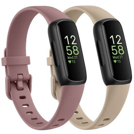 バンド for Fitbit Inspire3 交換ベルト 柔らかい シリコンバンド 調節可能 (Inspire/Inspire hr には非対応)