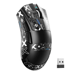 ATTACK SHARK V3 �y��62g ���C�����X�Q�[�~���O�}�E�X �L���������Ή� (2.4G/BT/USB-C) BK52820�`�b�v���� PAW3311���w